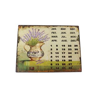 Metall Kalender DHLHT11213R