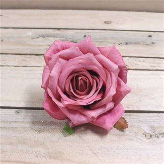 Rosenblüte dunkelrosa, 12 Stk 371211-33