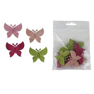 Dekorative Schmetterlinge, 12 Stk D5452