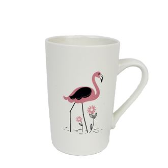 Porzellan Flamingo Tasse X2177