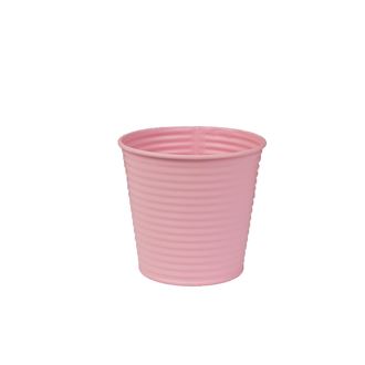 Blechblumentopf rosa K1861-05