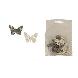 Dekorative Schmetterling, 12 Stk D3695 