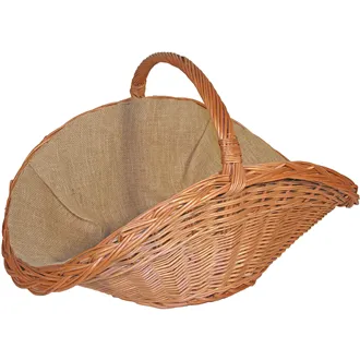 Korb für Holz mit Jute, 01600