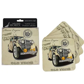 Untersetzer 4 St - Old Times 350059