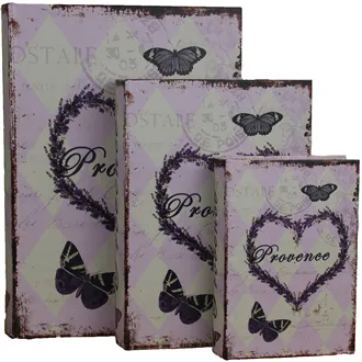 Holzbuch 3St. Provence 355114