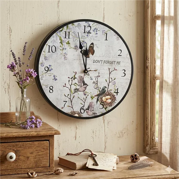 Uhr 34 cm VÖGEL 355206 