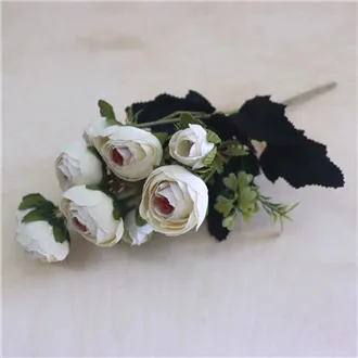 Künstlicher Blumenstrauß Creme 371210-26