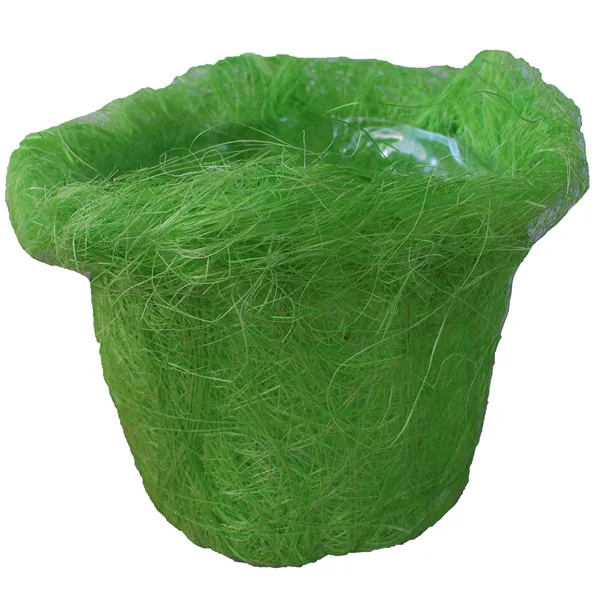 Korb sisal D. 16 cm green 381956-15