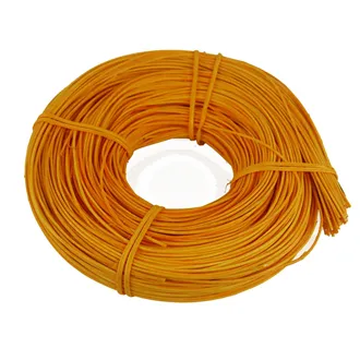 peddigrohr gelb-orange 2mm ringe 0,25kg 5002017-03