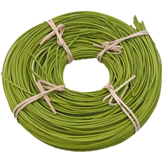 peddigrohr olivgrün 2,25mm ringe 0,25kg 5002217-24