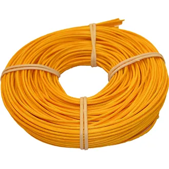 peddigrohr gelb-orange 2,25mm ringe 0,10kg 1stück