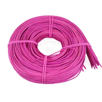 peddigrohr leuchtend rosa 2,5mm ringe 0,25kg 5002517-06