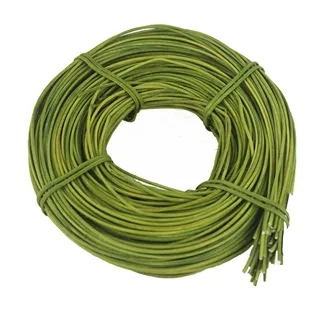 peddigrohr olivgrün 2,5mm ringe 0,25kg 5002517-24