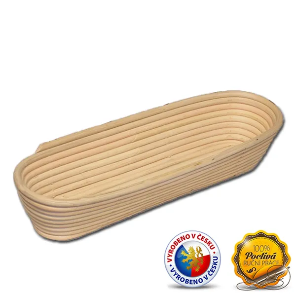 X-Brotbackform und Gärkorb lang Für 1,25kg Teig 70477/I