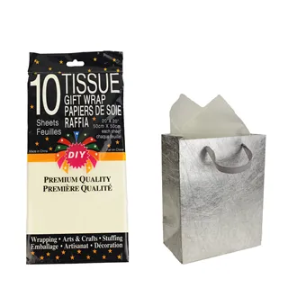 Geschenkpapier 10St, cremig A0032-28