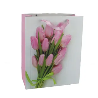 Papiergeschenktüte Tulpen A0372/3