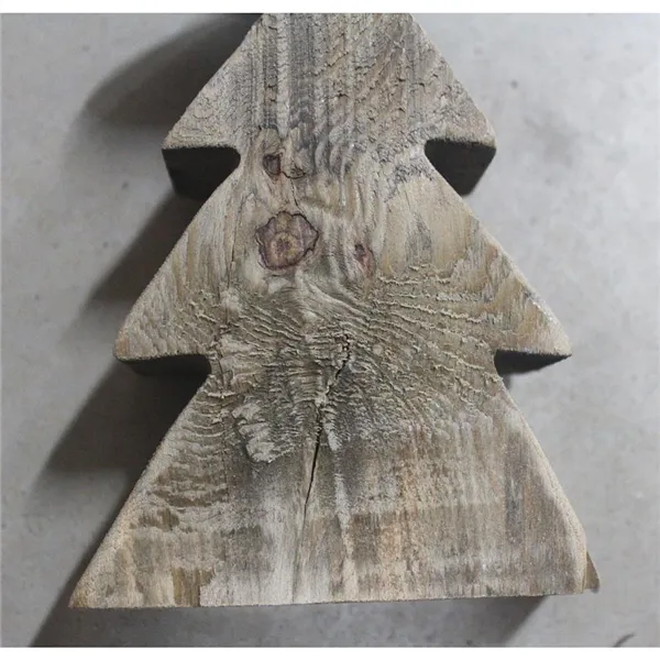 Hölzerner Kerzenhalter - Baum 2. Qualität D3244/B