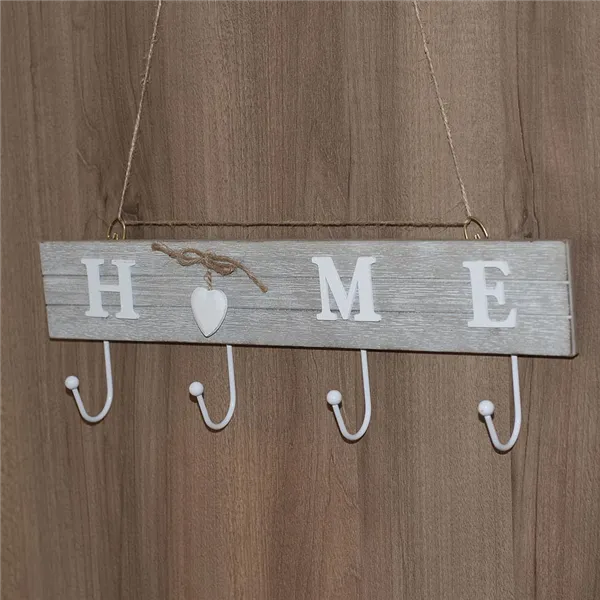 Holz Garderobenhaken Aufhänger D3379