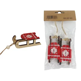 Dekoschlitten, 2 Stück D4293-08