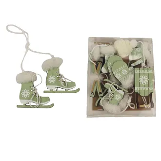 Weihnachtsschmuck, 6 Stk D4629-15