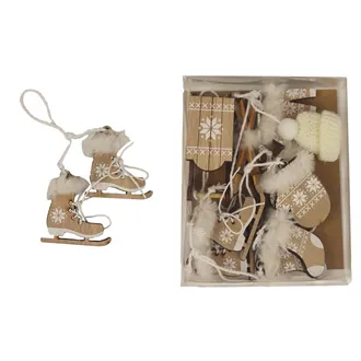 Weihnachtsschmuck, 6 Stk D4629-20