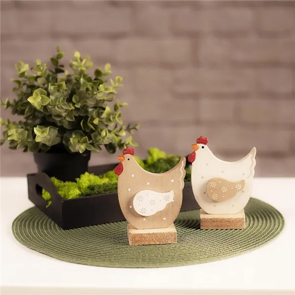 Dekorative Huhn D4749/1