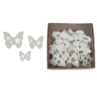 Dekorativer Schmetterling, 24 Stk D5490