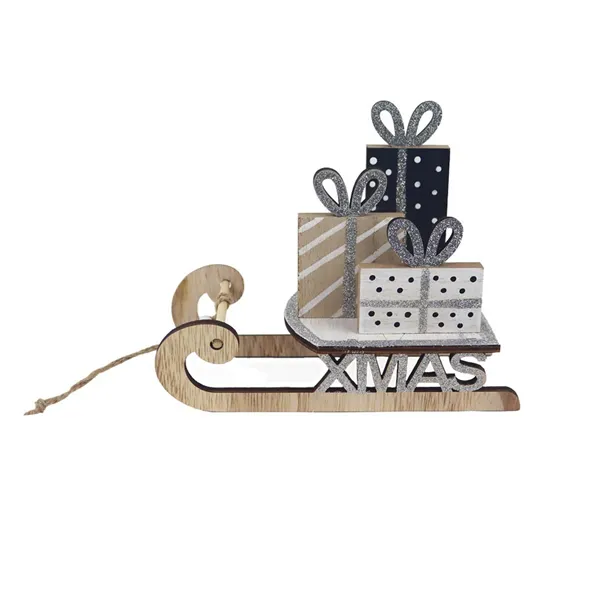 Dekorativer Schlitten zum Aufhängen D5823