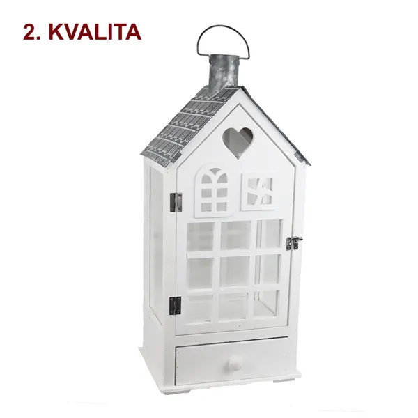 Holzlaterne mittel 2. Wahl D6035/S