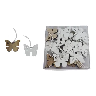 Dekoration Schmetterling, 24 Stücke D6135