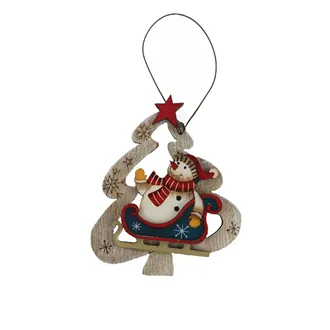 Hängegirlande mit Schneemann D6552/2