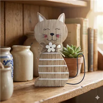 Deko Katze D6773