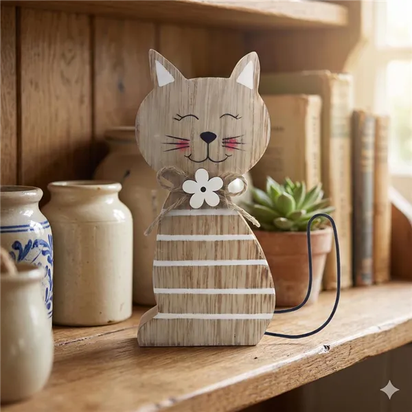 Deko Katze D6773