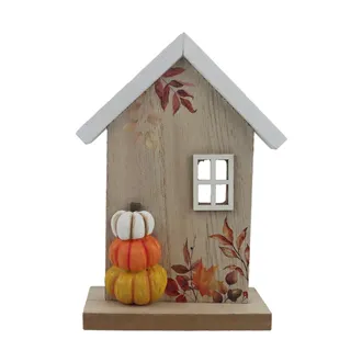Herbstliche Hausdekoration D7173