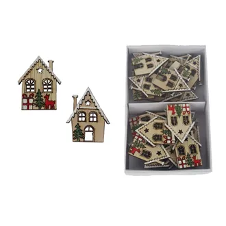 Hausdekoration, 24 Stück D7238