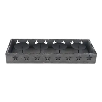 Adventsleuchter mit Sternen D7415