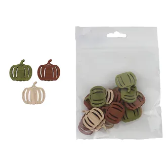 Deko-Kürbisse, 16 Stück D7436