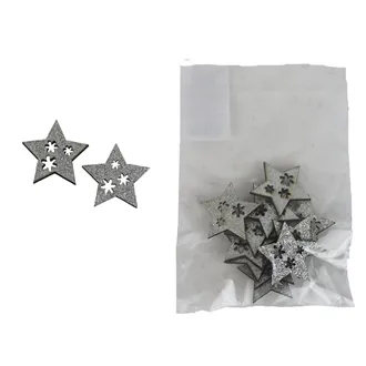 Deko-Sterne, 12 Stück D7441
