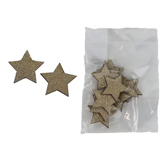 Deko-Sterne, 12 Stück D7444