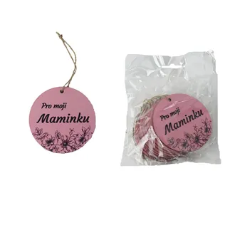 Hängende Dekorationen FÜR MEINE MAMA, 10 Stück D7593