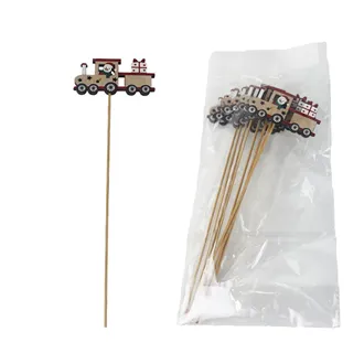 Zug Deko zum Stecken, 8 Stück D7600