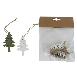 Hängender Baum, 4 Stück D7607