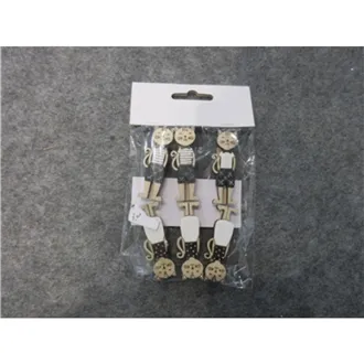 Katzenclip, 6 Stück D7796