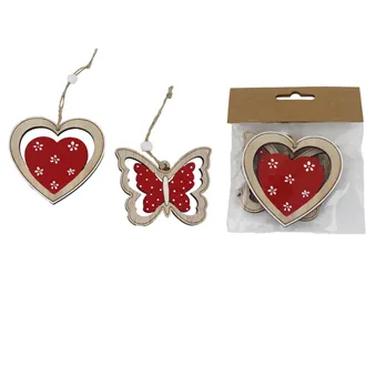 Frühlingsdeko zum Hängen, 2 Stück D7803