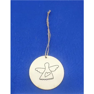 Anhänger mit Engelchen, 10 St. D7861