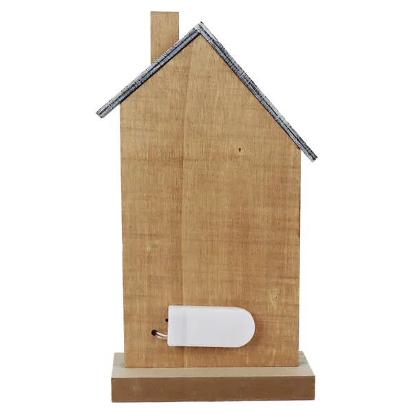 Deko-Haus mit LED-Beleuchtung D8110