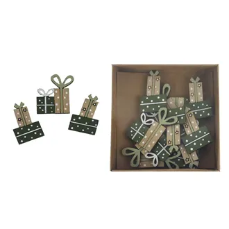 Weihnachtsdeko Geschenk S/12 D8161