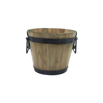 Holz-Blumentopfhülle D8348/1