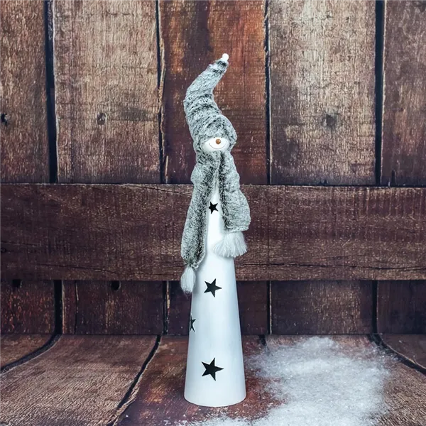 Schneemann mit LED-Licht. K2138/3B 2. Qualität