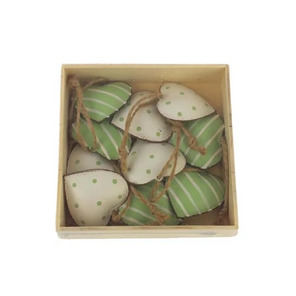 Herz zum Aufhängen, 10 Stk K2433-15